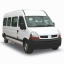 white minibus white minibus