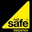 gas safe register logo, yellow triangle on black gas safe register logo, yellow triangle on black