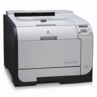 Hewlett Packard desktop colour laser printer, grey