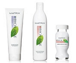 three hair treatment products by Matrix three hair treatment products by Matrix